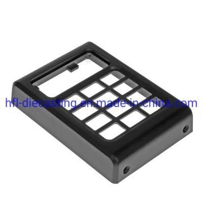 Black New Style Die Casting Housing CNC Machinery Housing Button