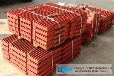 Jaw Crusher Jaw Plate and Jaw Die for Sand Making
