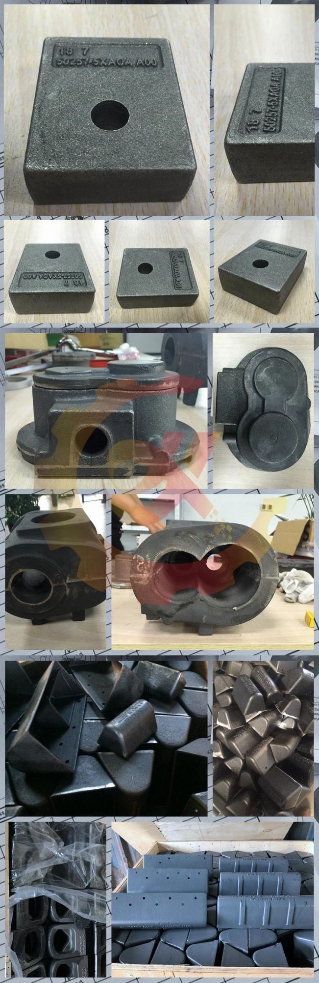 OEM Steel Hot Forging for Construction Machinery Parts