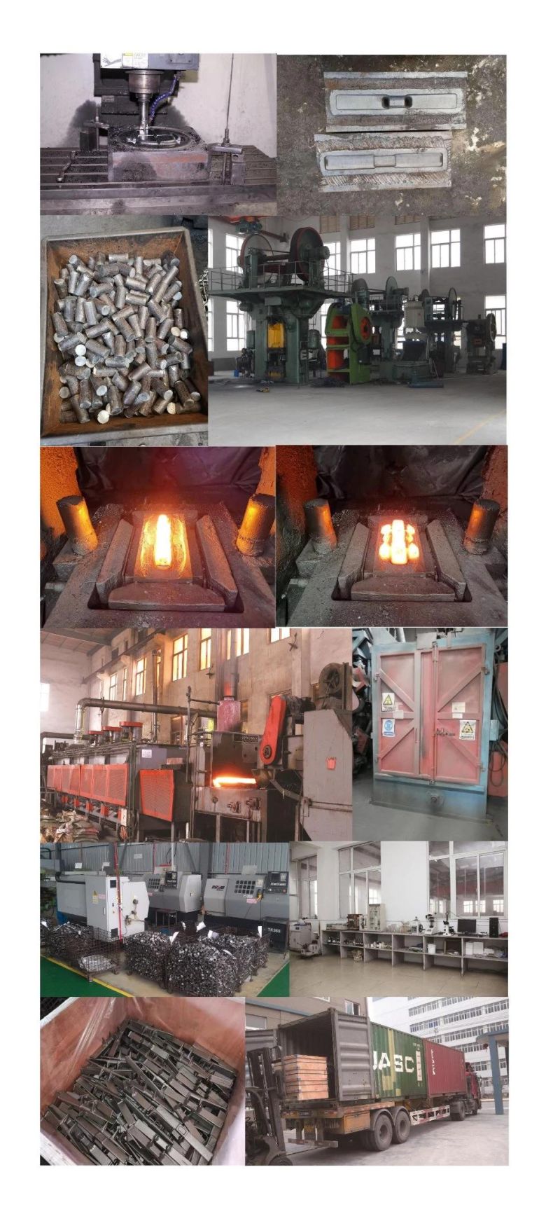 Forged Undercarriage Track Shoe/Pad/Metal Core/Spare Parts Used in Excavator and Bulldozer