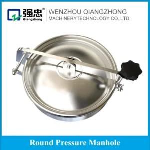 Sanitary Oval Normal Pressured Round Tank Manway