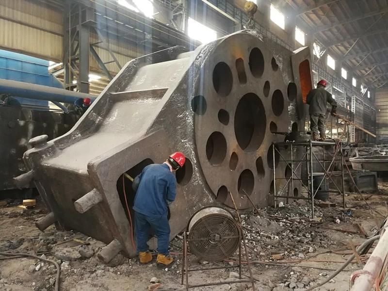 Heavy Casting Steel Products for Slag Pot/Rolling Mill Housing/Anvil Block/Machine Rack/Generator