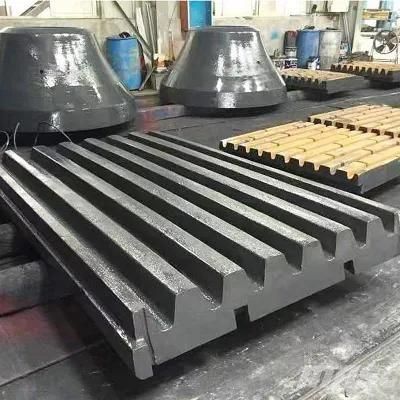ASTM A128 Jaw Crusher Wear Parts Manganese Steel Jaw Plates