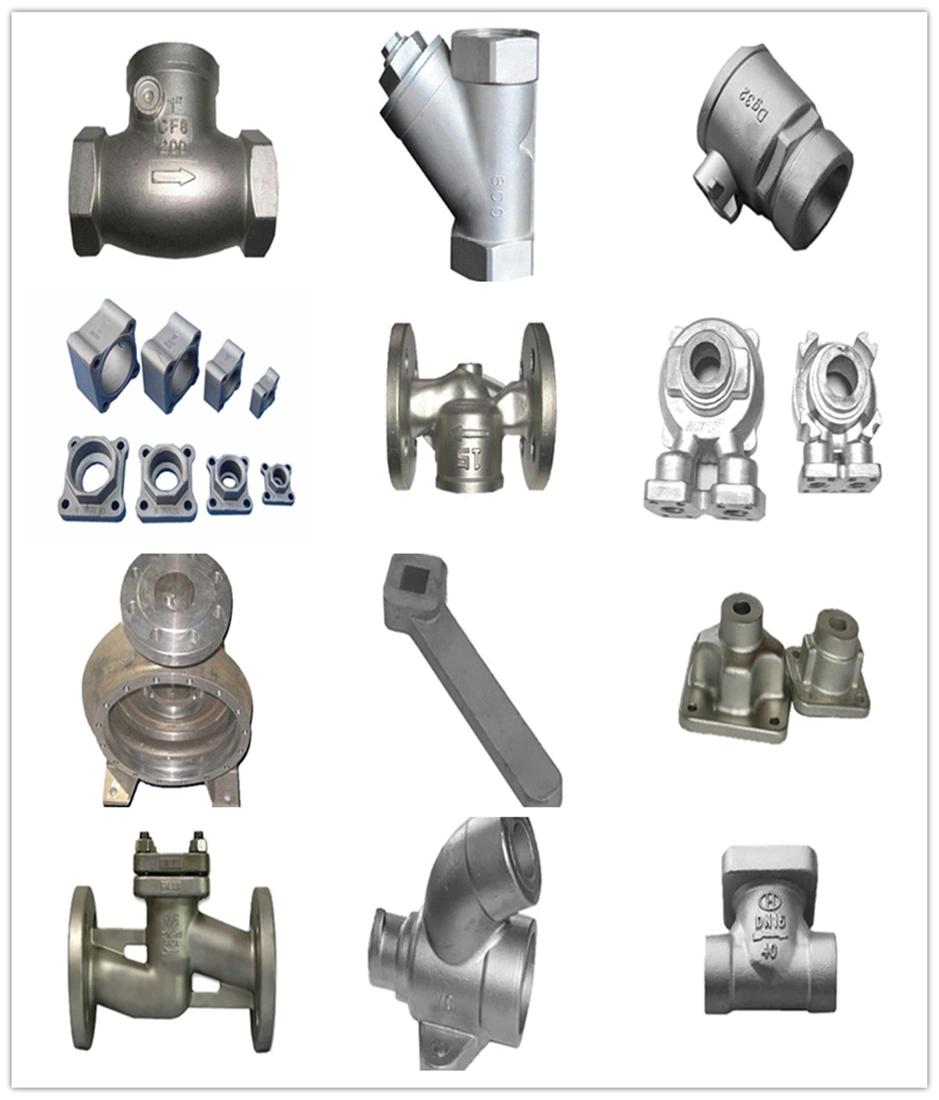 OEM ODM Investment Sand Casting Cast Iron Stainless Steel Pipe Fittings for Elbow/Connetor/Flange/Valve/Tee/Flange