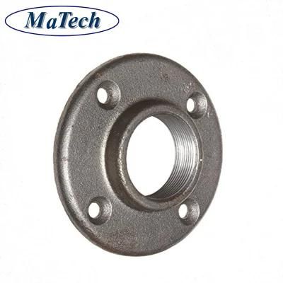 Professional Customization Black Cast Iron Floor Flange