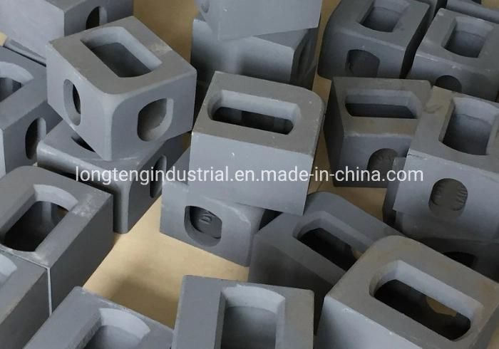 Casting Steel JIS Scw 480 Material Container Corner