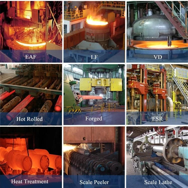 Steel Material Hot Forging Parts Forgings Rings for Machinery