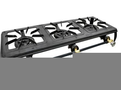 Triple Burner Cast Iron Stove for America Market