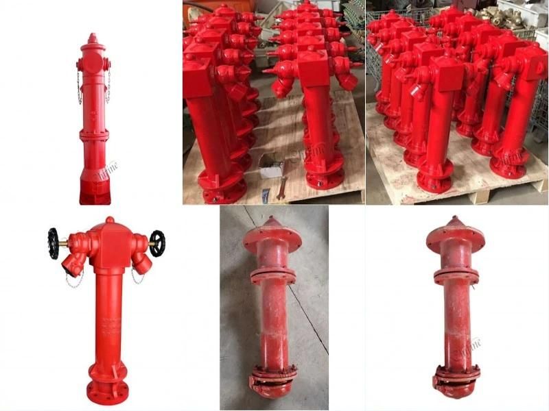 Outdoor Cast Iron Fire Hydrant System for Firefighting