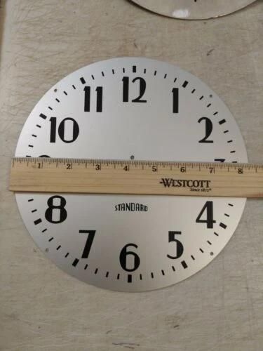 DIY Large 10cm Metal Clock Dial Spare Parts Golden Clock Accessories Wall Clock Parts