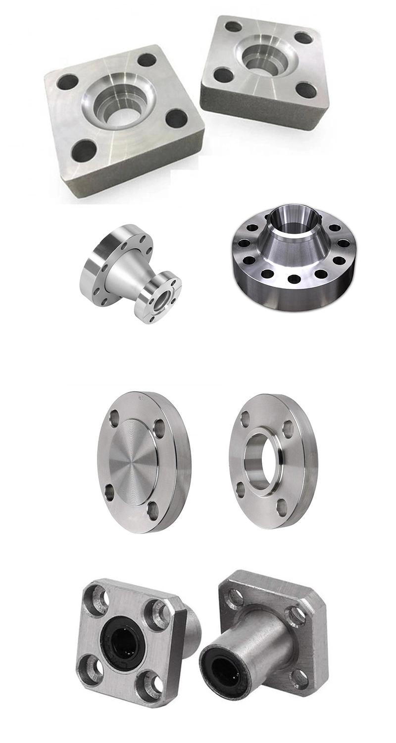 Low Price Aluminum Flanges Pipe and Flanges Aluminum Die Casting Pipe Flanges Manufacturer