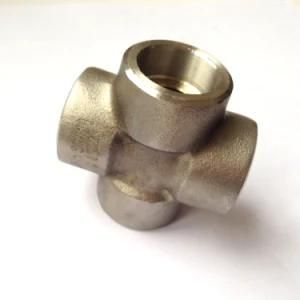 Socket-Welk Cross Forged Pipe Fittings 3000#