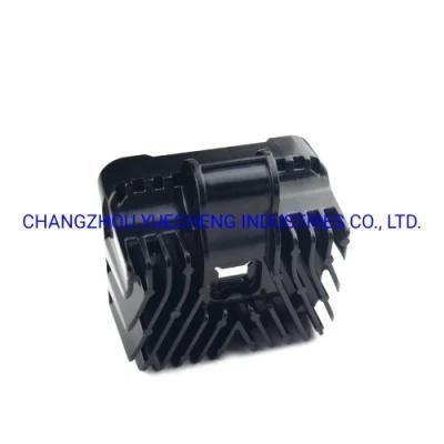 OEM Aluminum Die Casting Factory LED Floodlight Cover with Black Power Coating