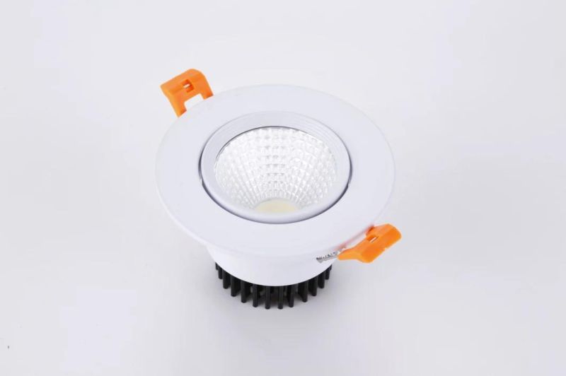 Custom Aluminum Die Cast Part Light Housing Custom Fixture LED Downlight Housing