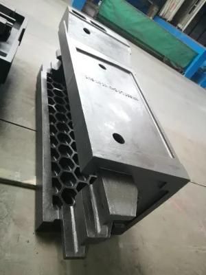China Hot Sale Customised CNC Cast Iron Casting Machine Base