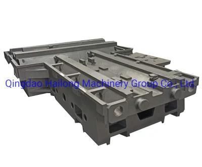 Iron Cast Parts for Machining Center Lathe Bed Machine Body Machine Frame