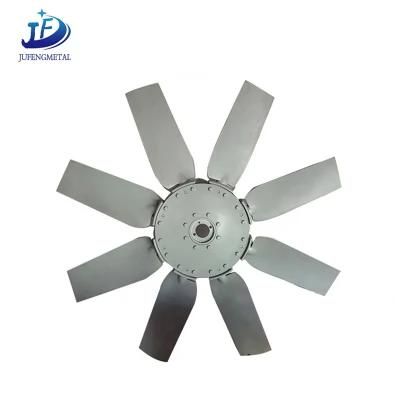 Aluminum Alloy Low Pressure Die Casting Axial Fan Aluminum Blade for Exhaust Cooling ...