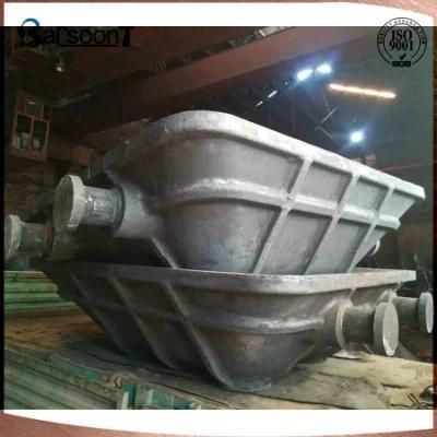 5 Tons Metallurgy Collect Bowl Carbon Steel Low Alloy Steel Slag Basin