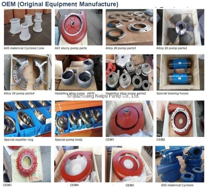 Naipu Sand Casting Chrome Slurry Pump Casing Parts