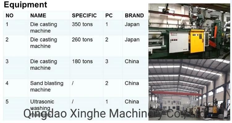 OEM Alloy Die Casting for Machinery Accessories with Polishing