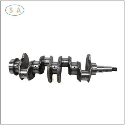 OEM Carbon Steel High Precision Forging and Machining Crankshaft for Motorcycle