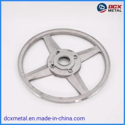 Farming Equipment Aluminum Belt Pulley/Aluminum Die Casting Belt Pulley/Aluminum Casting ...