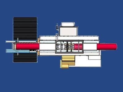 Auto Door Hinge BMW Drive Shaft Punching Machine Red Forging to Remove Oxide Scale Fully Automatic Forge Furnace Oxide Layer Descaling Equipment