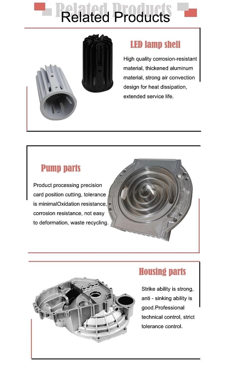 Precision Zinc Aluminum Die Cast LED Housing Die Cast Model Case Parts