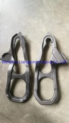 Customized Hot Open Die Forging Steel Part in Construction Machinery/Agricultural ...