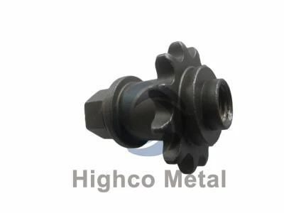 Precision Investment Lost Wax Casting Steel Sprocket Black Oxide Coating