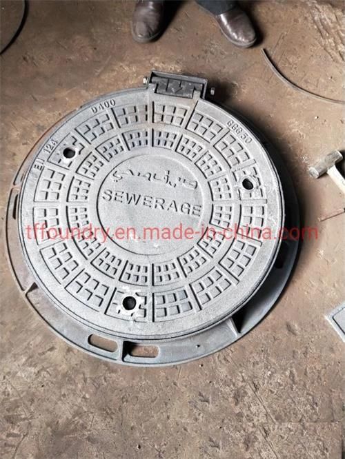 Sand Casting Heavy Duty Ductile Iron Manhole Cover