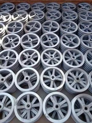 China Foundry Ductile Grey Iron Sand Casting Flywheels and Pulley with Precision Machining