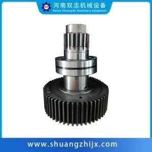 Large Forging 42CrMo Steel Spline Helical Gear Shaft for Mining Machinery