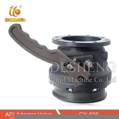 Aluminum API Adaptor Valve for Fuel Tanker Truck