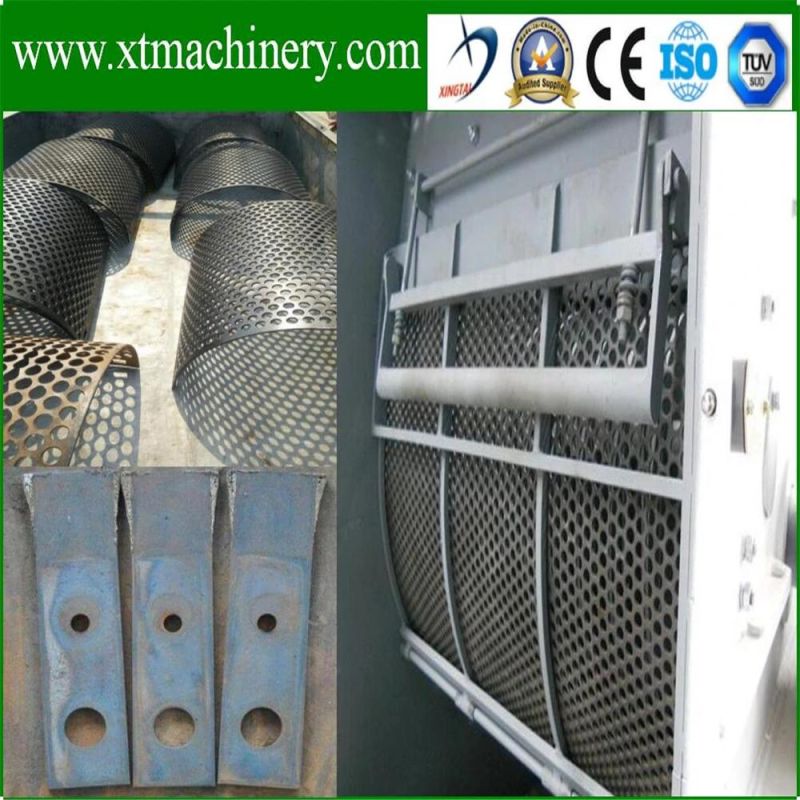Hammer Blades, Hammer Mesh Spare Parts for Biomass Crusher Mill