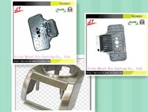 Aluminum Alloy Die Casting Aluminum Radiator Parts