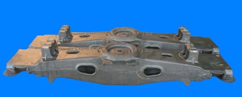 Steel Casting Machinery Part Train Parts Railway Components Bolster Castings Railway Parts