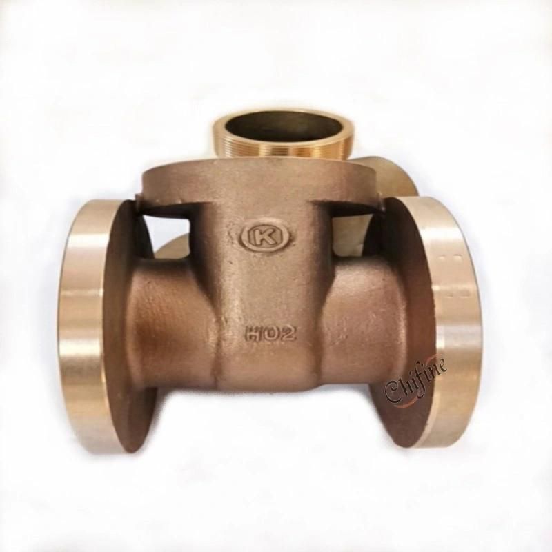 Customized Lost Wax Bronze Water Pump Brass Impeller