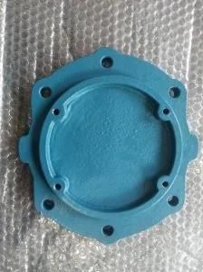 OEM Ductile Iron Qt450 Flow Control Valve Cover Casting with PE Coating