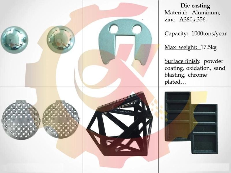 China Supplier Permanent Mold Casting Aluminum Parts