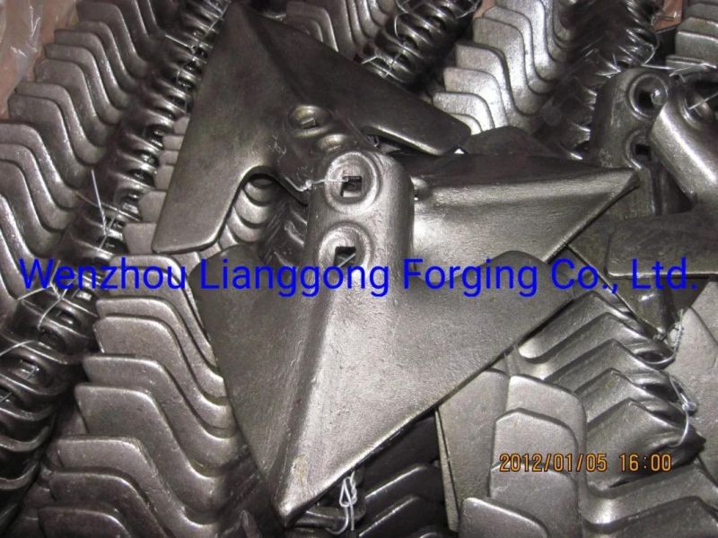 Forged Cultivator Tines with Forging Process Used in Agricultural Machinery