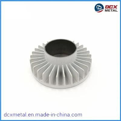 Best Quality Aluminum Die Casting Box Cover Heat Radiator with Copper Heat Pipes