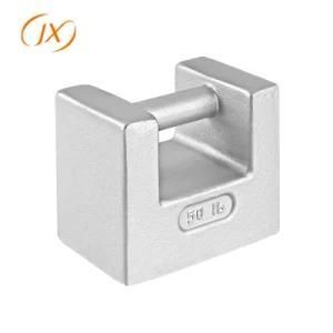 Factory Customized Rectangular Weight Counterweight Iron, Test Calibration Weights