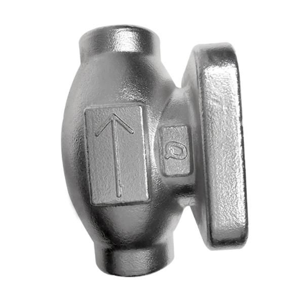 OEM Factory Metal Mold Casting Direct Stainless Steel Water Investment Casting Check Ball Valve Parts Lost Wax Casting Parts Foundry Parts