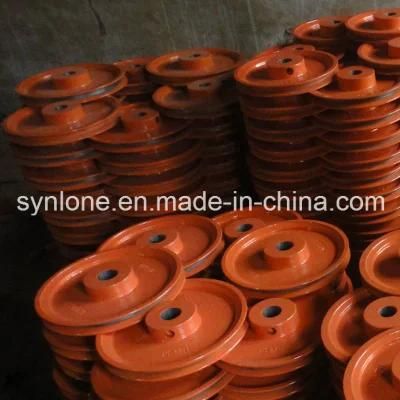OEM Steel Casting Pulley Wheel with Painting Surface