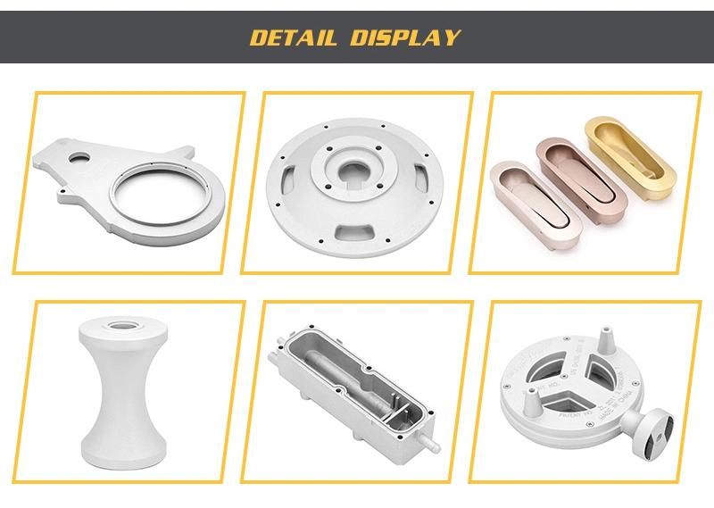 Customized Aluminum CNC High Precision Components Nonstandard Milling Turning Drilling Grinding Machining Fabrication Coating Metal Die Casting Parts