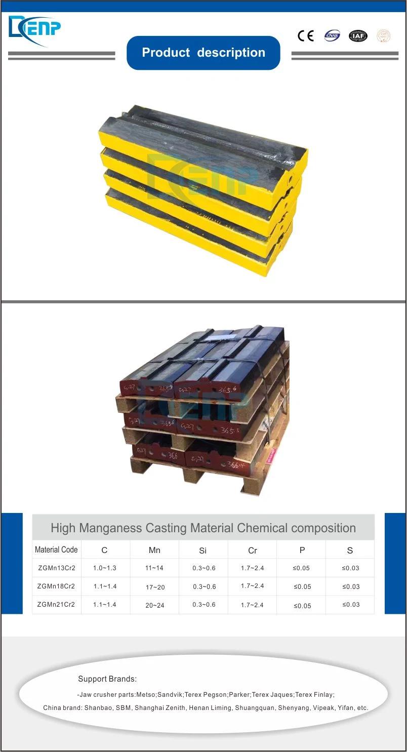 High Manganese Hammer Plate for Sale in China