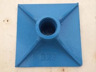Cast Iron Guardrail Fixed Base