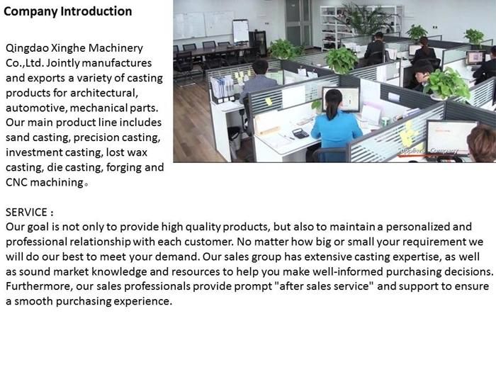 Customized High Pressure Die Casting Zinc Casting