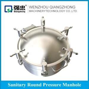 Easy Open Polished Square Tank Manhole Cover
